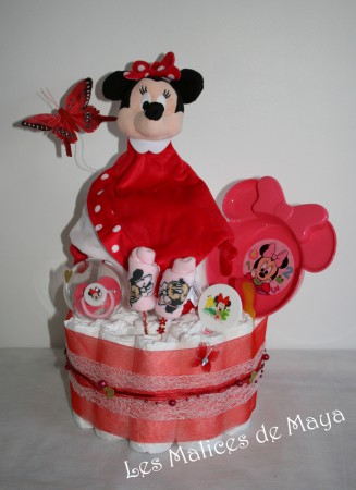 gâteau de couches MINNIE