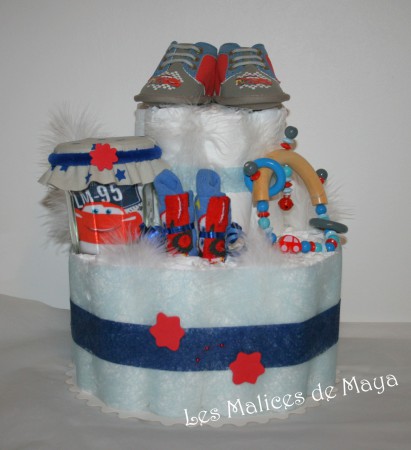Gâteau de couches CARS  - DISPONIBLE